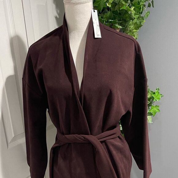 𝅺prologue Burgundy Coat - Picture 9 of 11